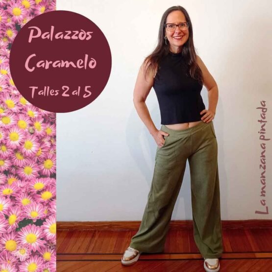 Palazzos Caramelo verde pistacho