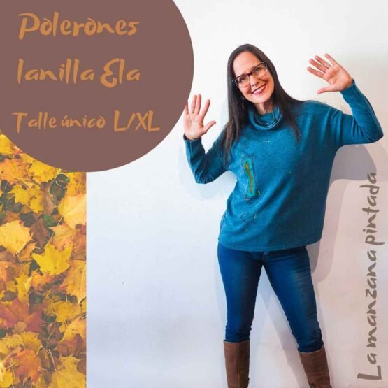 Polerones lanilla Ela petroleo