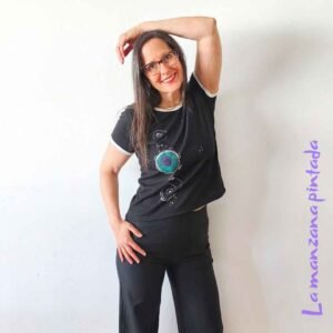 Remeras Tabatha negra