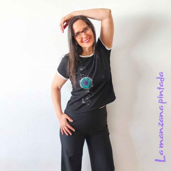 Remeras Tabatha negra