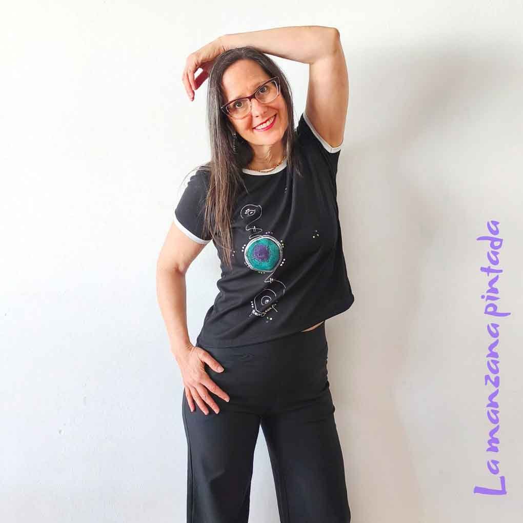 Remeras Tabatha negra Remeras Tabatha negra