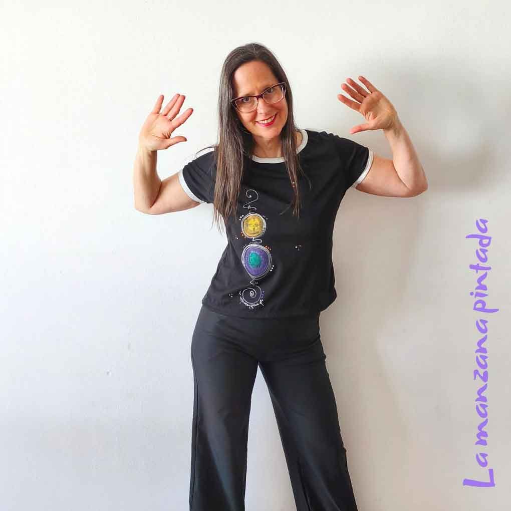 Remeras Tabatha negra